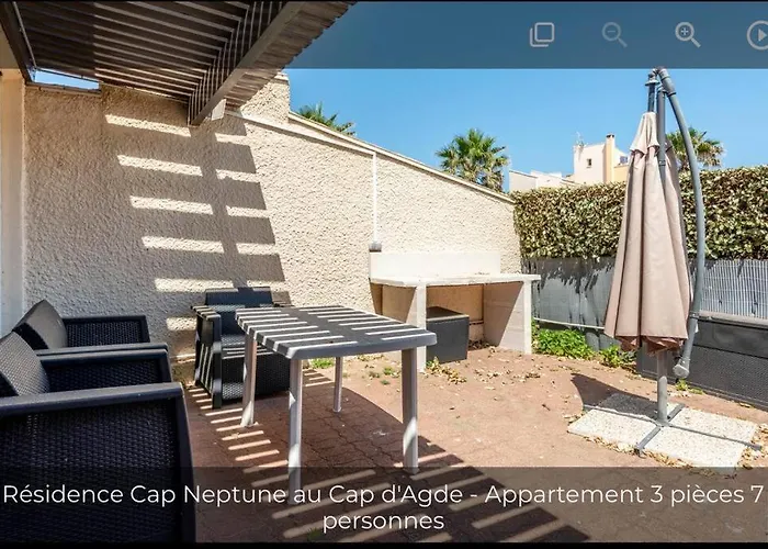 De Plain-pied à 2 Min à Pied De La Plage. Appartement *