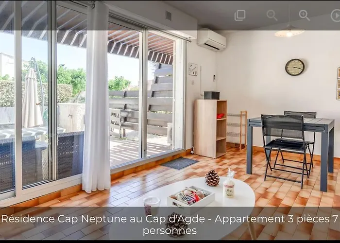 Apartment De Plain-pied A 2 Min A Pied De La Plage. *